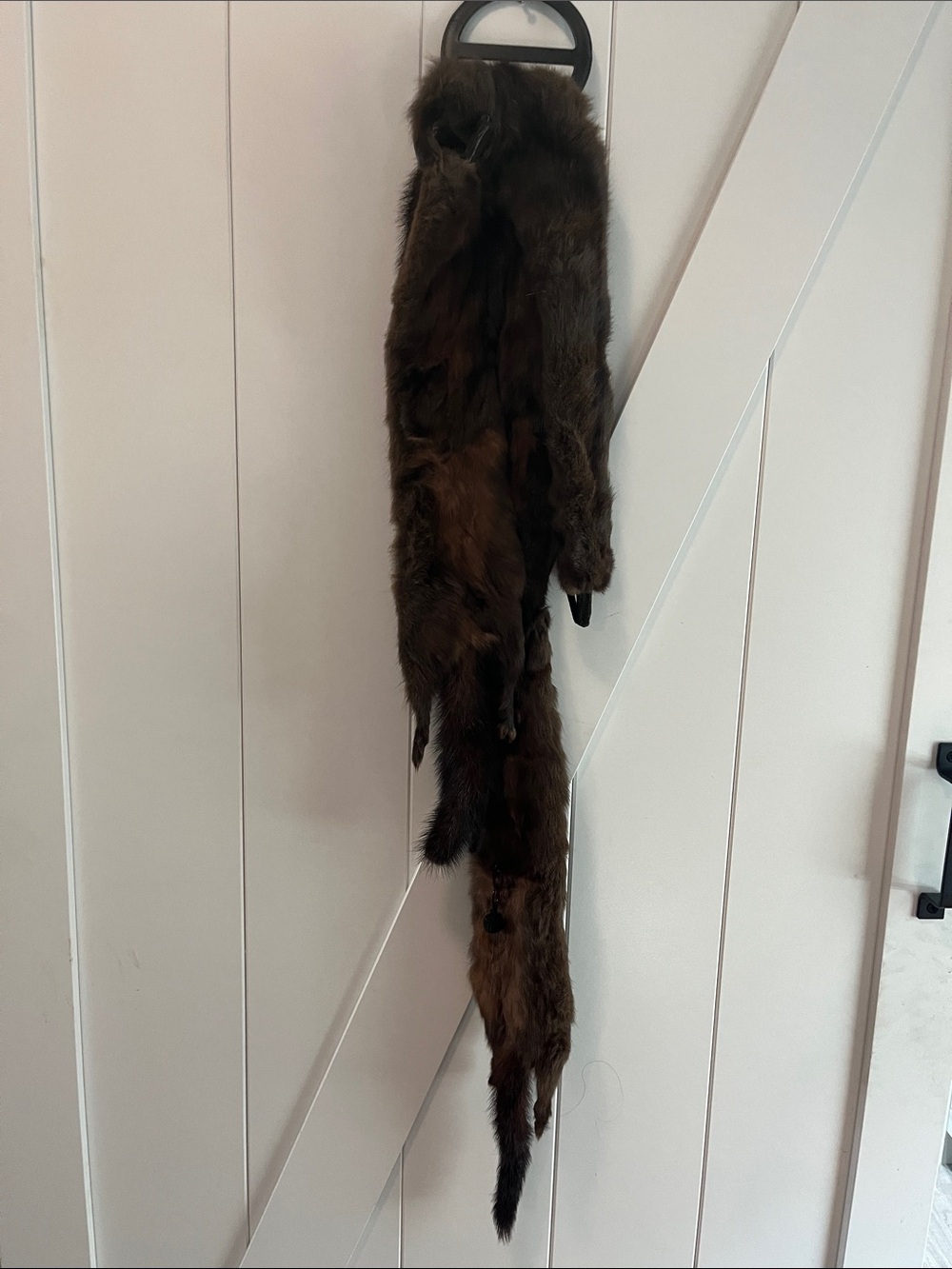 Vintage Brown Mink Fur Stole